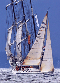 Royal sailing in Kiel © SW